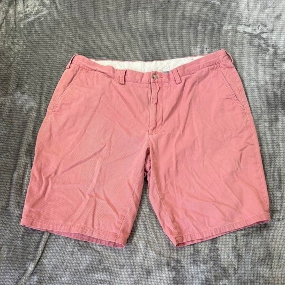 Polo Ralph Lauren Mens 38 Classic Fit Chino Shorts Nantucket Pink‎ Cotton 38X9